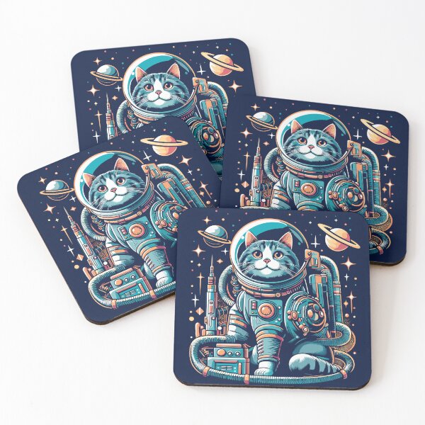 Item preview, Astro-Paws: Galactic Cat Explorer designed and sold by Astral-Artisan.