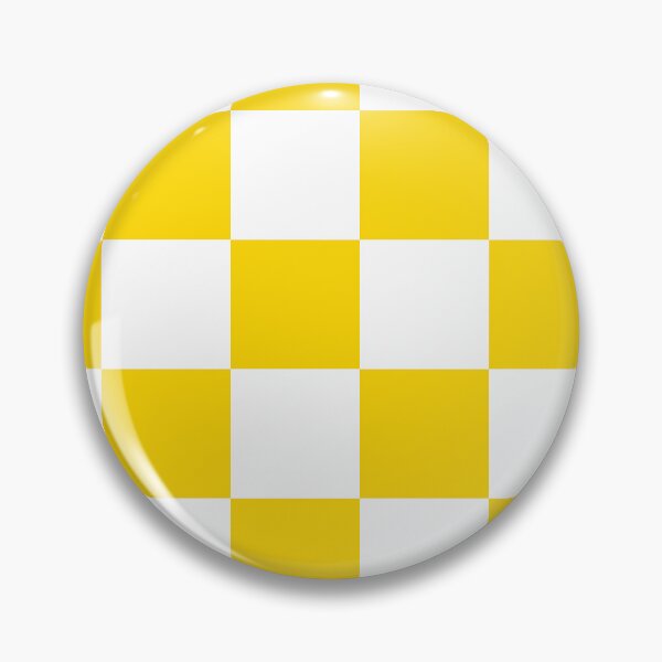 Item preview, Large Checkered - White and Gold Yellow designed and sold by JustPatterns2.