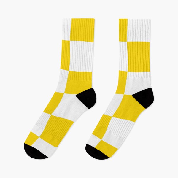 Item preview, Large Checkered - White and Gold Yellow designed and sold by JustPatterns2.