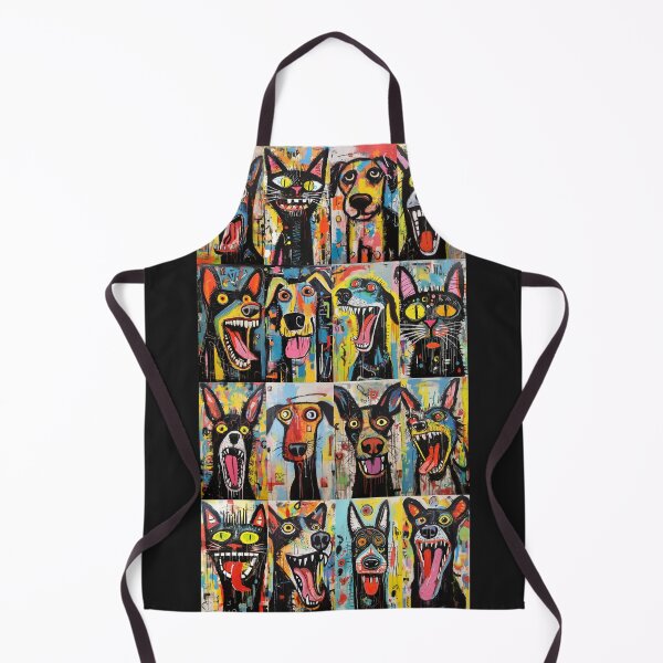 Item preview, Dogs And Cats Art Brut Collage designed and sold by sheprint.