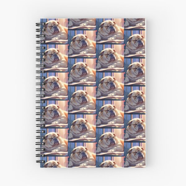Item preview, Bulldog Sleeping designed and sold by AmazingBackDrop.