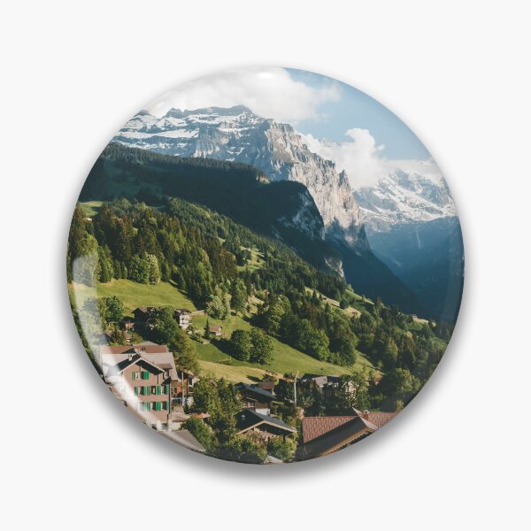 Item preview, Wengen, Lauterbrunnen, Switzerland, Alps, Mountain Landscape designed and sold by newburyboutique.