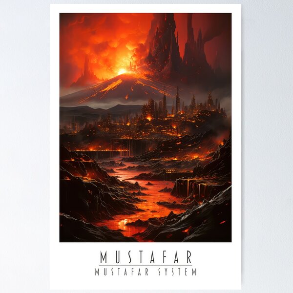 Item preview, Mustafar, Mustafar system. designed and sold by danielplazas.