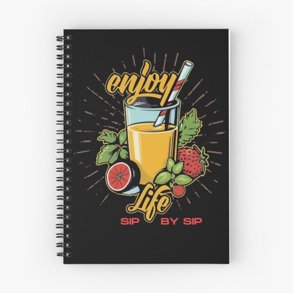 Item preview, Enjoy Life Sip by Sip Gifts for Fresh Juice and Life Lovers designed and sold by Quincarrius.