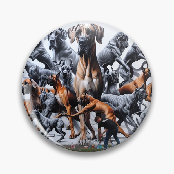 Artikelvorschau, Great Dane Graffiti Adventure entworfen und verkauft von PawspectCreate.
