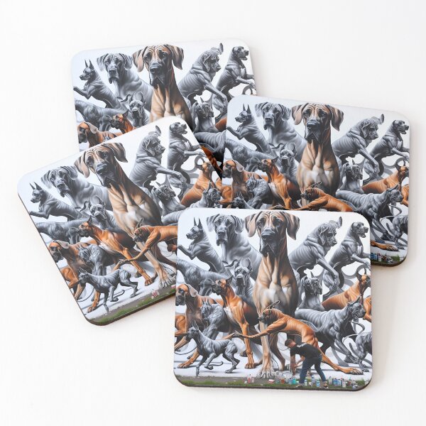 Item preview, Great Dane Graffiti Adventure designed and sold by PawspectCreate.