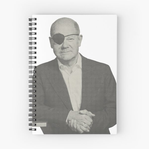 Item preview, Chancellor Scholz with eyepatch designed and sold by huygenz.