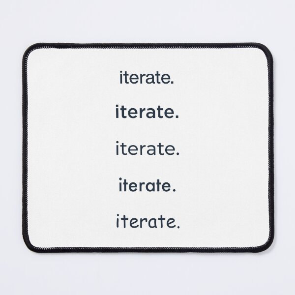 Item preview, Iterate - UX Designer | Product Designer | UI Designer Stickers designed and sold by PoshPixel.