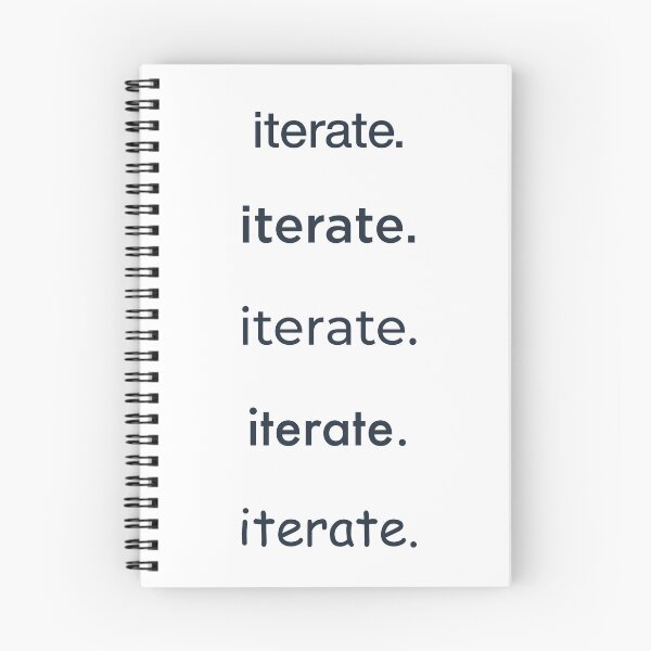 Item preview, Iterate - UX Designer | Product Designer | UI Designer Stickers designed and sold by PoshPixel.