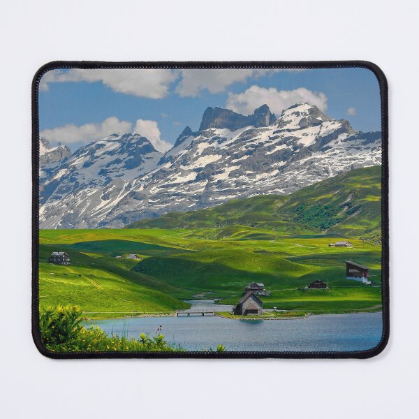 Item preview, Wengen, Lauterbrunnen, Switzerland, Swiss Alps, Green Mountain Landscape designed and sold by newburyboutique.