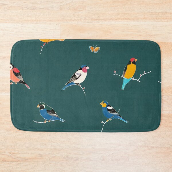 Item preview, Colorful Birds and Butterflies Pattern - Nature Inspired designed and sold by David Balzen.