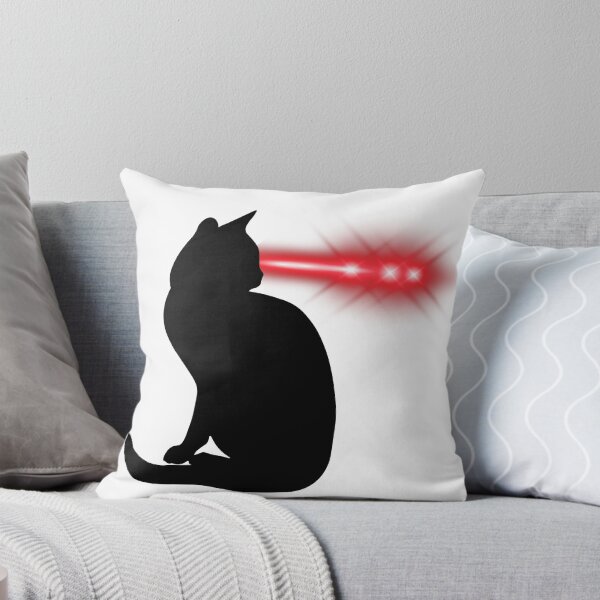 Item preview,  Laser Eyes Black Cat designed and sold by PatternInArt.