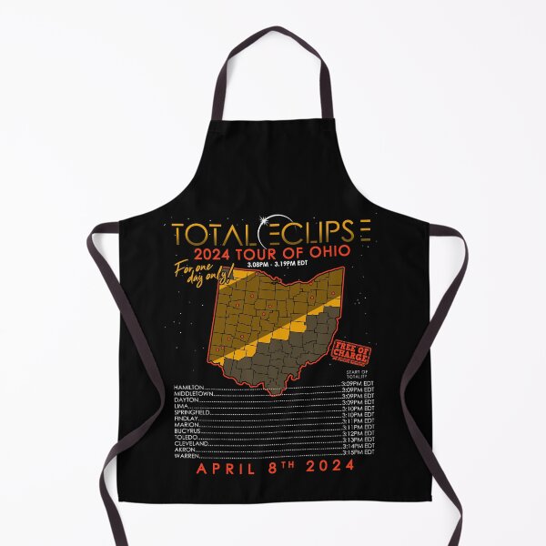 Item preview, Total Solar Eclipse 2024 Tour of Ohio designed and sold by Nerd Shizzle.