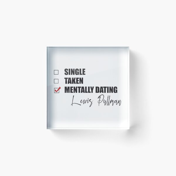 Item preview, Mentally Dating Lewis Pullman designed and sold by Bend-The-Trendd.