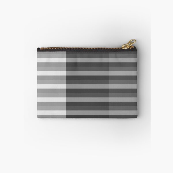 Item preview, Horizontal Line Pattern In Monotone Grey designed and sold by taiche.