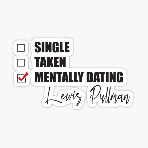 Item preview, Mentally Dating Lewis Pullman designed and sold by Bend-The-Trendd.