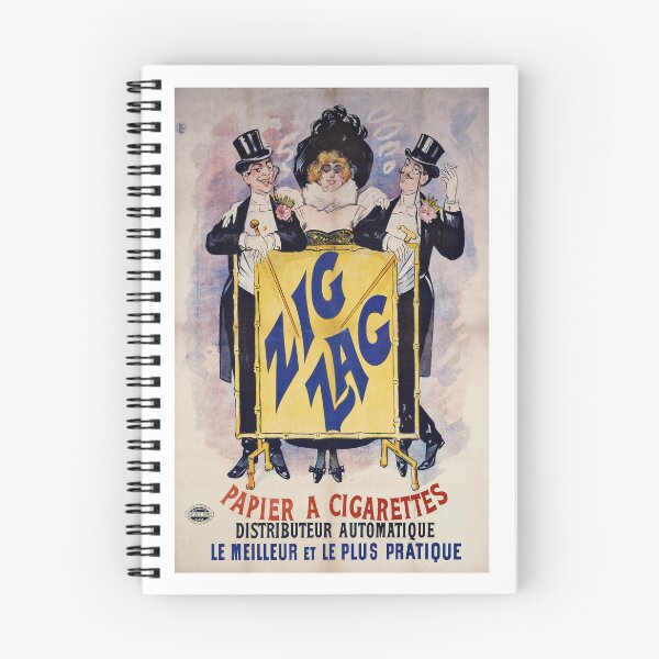Item preview, Zig Zag cigarette paper poster designed and sold by Cartsandrab.