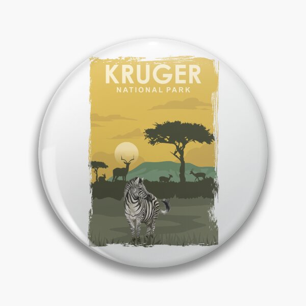 Artikelvorschau, Krüger Nationalpark Reiseposter Südafrika entworfen und verkauft von Stadify.