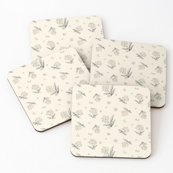 Item preview, Dainty floral pattern designed and sold by OceanaOrlaghArt.