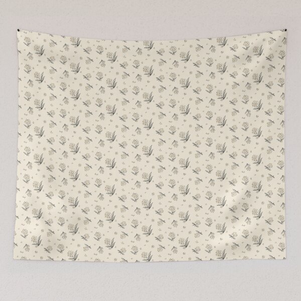 Item preview, Dainty floral pattern designed and sold by OceanaOrlaghArt.