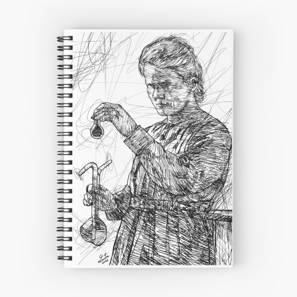 Item preview, MARIE CURIE ink portrait .2 designed and sold by lautir.