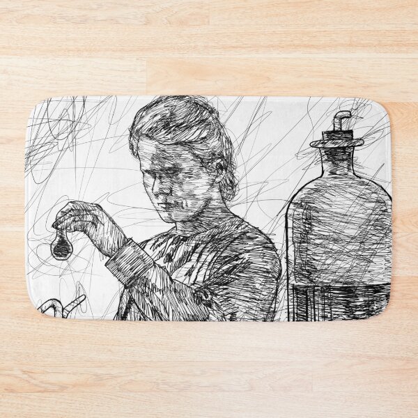 Item preview, MARIE CURIE ink portrait .2 designed and sold by lautir.
