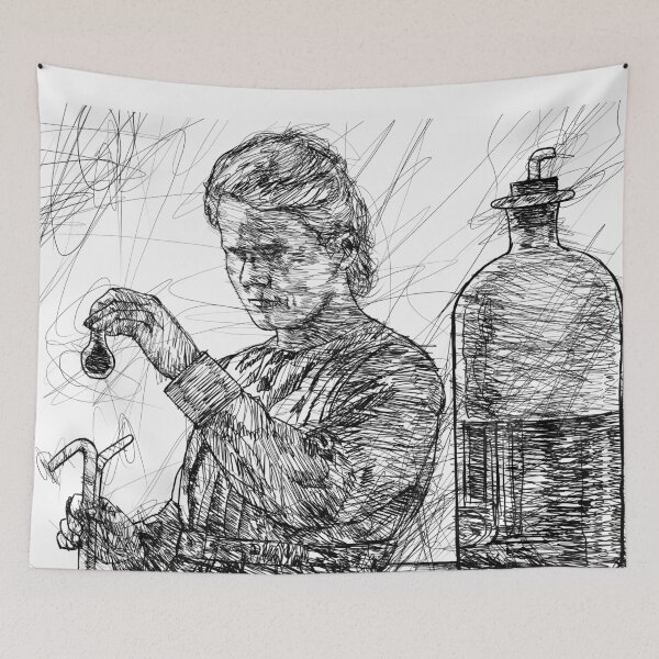 Item preview, MARIE CURIE ink portrait .2 designed and sold by lautir.