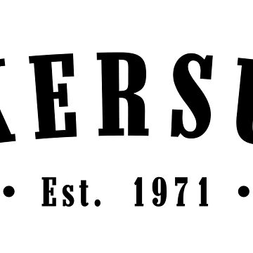 Artwork thumbnail, Askersund Örebro County Sweden Est. 1971 Black Letter Sverige by establishedwear