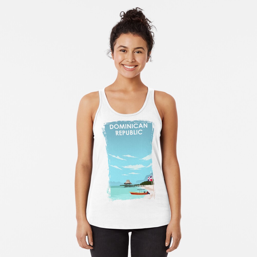 Vista previa del artículo con la obra «Camiseta con espalda nadadora», diseñado y vendido por jornvanhezik.