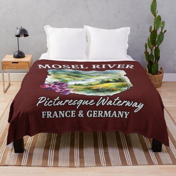 Item preview, Mosel River Picturesque Waterway designed and sold by Newsomnetory.