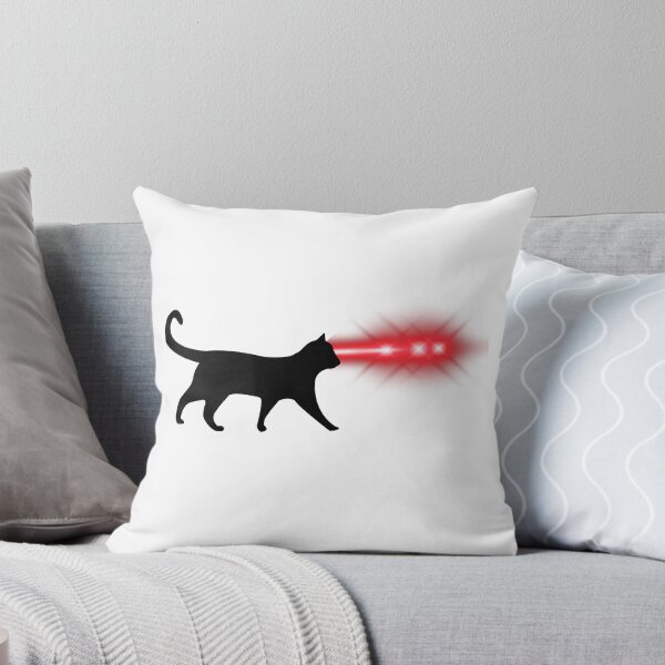 Item preview, Black Cat Laser Eyes  designed and sold by PatternInArt.