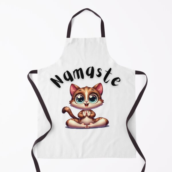 Item preview, Namaste Cat in a Butterfly Yoga Pose. designed and sold by micasata.