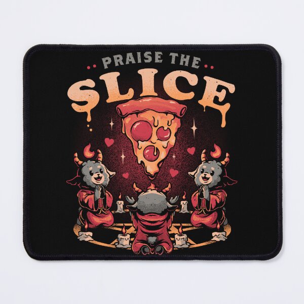 Item preview, Praise the Slice - Cute Evil Dark Funny Baphomet Pizza Gift designed and sold by EduEly.