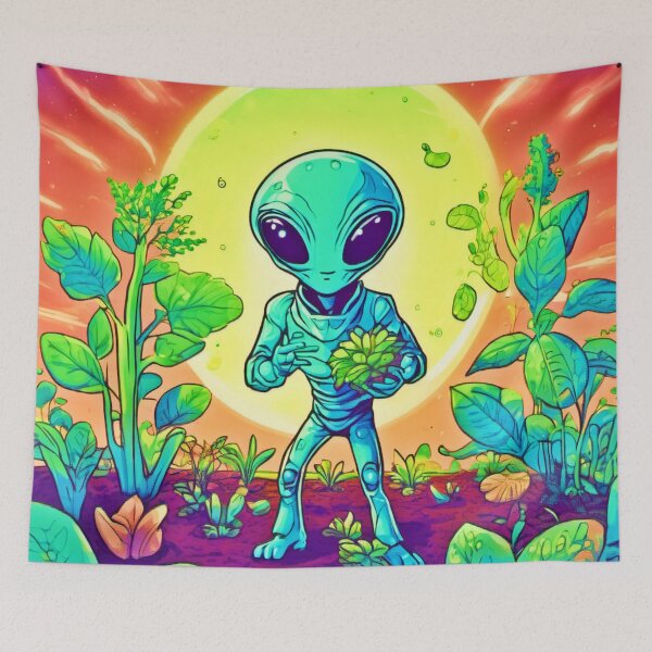 Item preview,  Alien Botanist: Powering Plants designed and sold by Health And Fitness Posts e-Store.