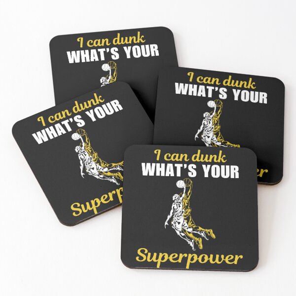Item preview, I can dunk, what's your superpower, funny quote or saying for people who love and like basketball sport designed and sold by NBSStore.