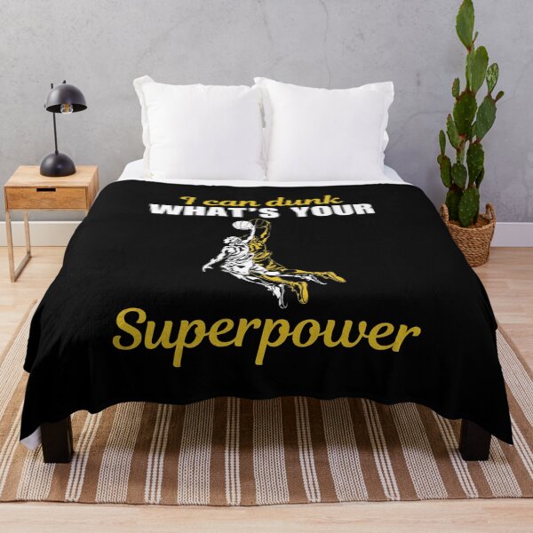 Item preview, I can dunk, what's your superpower, funny quote or saying for people who love and like basketball sport designed and sold by NBSStore.