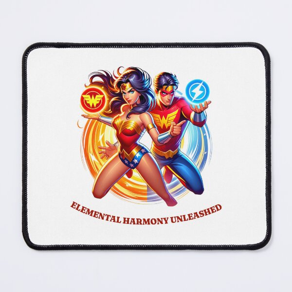 Item preview, Wonder twins - Elemental harmony unleashed designed and sold by JansenGS.