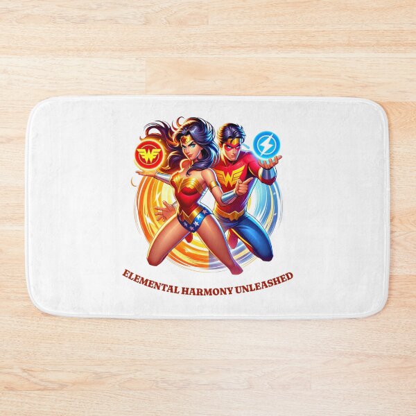 Item preview, Wonder twins - Elemental harmony unleashed designed and sold by JansenGS.