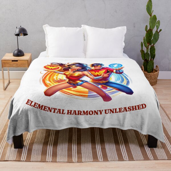 Item preview, Wonder twins - Elemental harmony unleashed designed and sold by JansenGS.