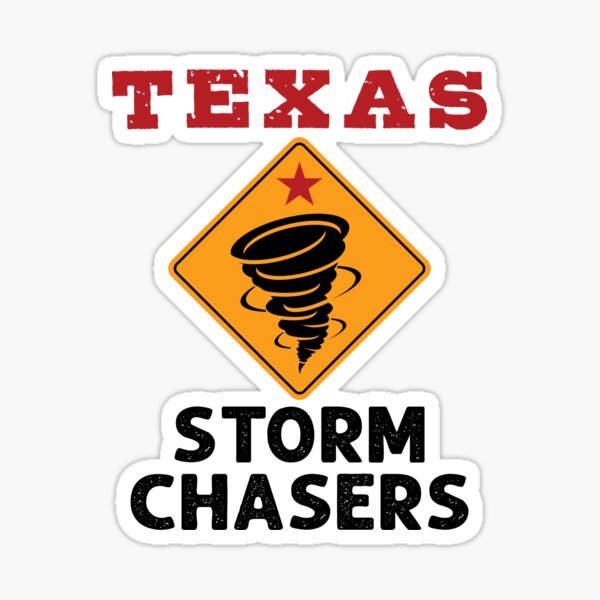 Vista previa del artículo con la obra «Tornados Tornados Cazadores de Tormentas de Texas», diseñado y vendido por jaygo.