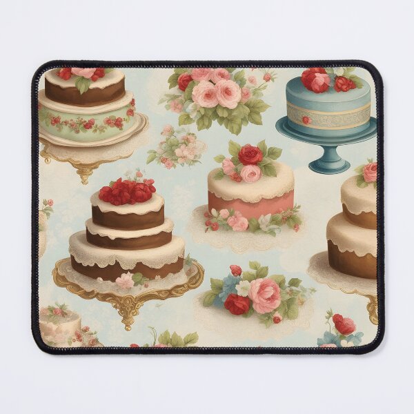 Item preview, Cakes painted in vintage style designed and sold by Working-Woman.