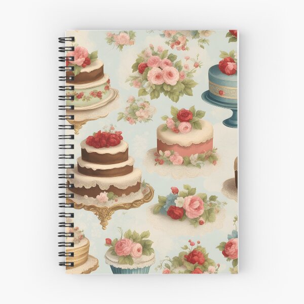 Item preview, Cakes painted in vintage style designed and sold by Working-Woman.
