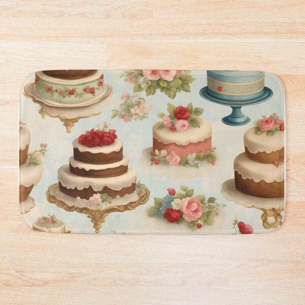 Item preview, Cakes painted in vintage style designed and sold by Working-Woman.