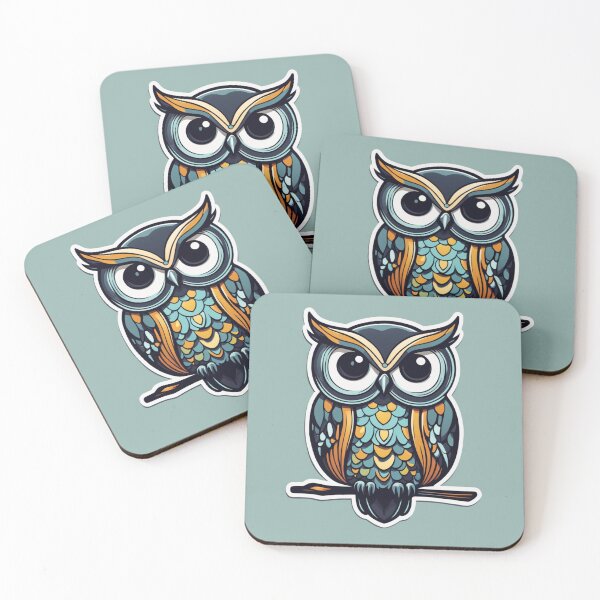 Item preview, Colorful Owl designed and sold by FamiliarPufferfish.