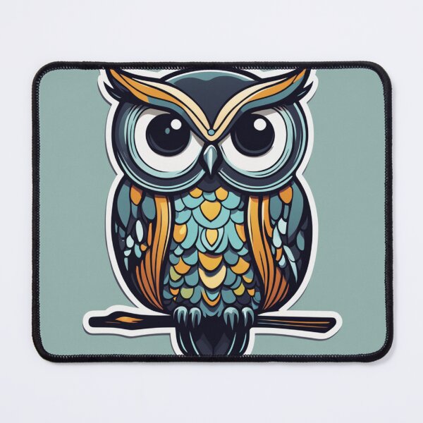 Item preview, Colorful Owl designed and sold by FamiliarPufferfish.