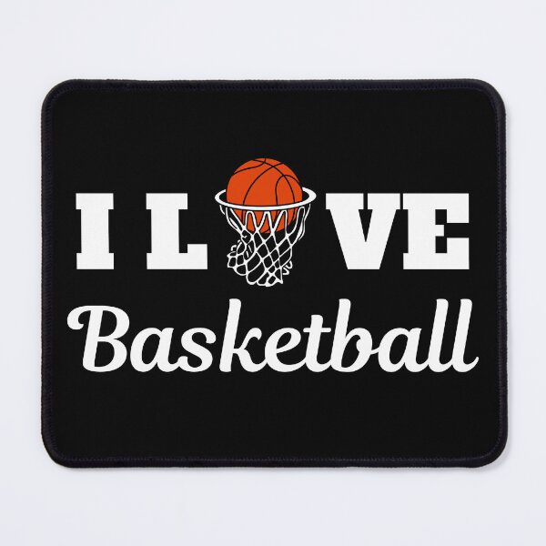 Item preview, I love basketball, quote or saying for basketball game or sport lover and fan designed and sold by NBSStore.
