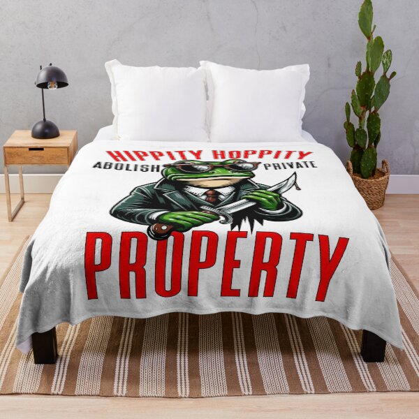 Item preview, Hippity Hoppity Abolish Private Property designed and sold by Empiredesigner3.