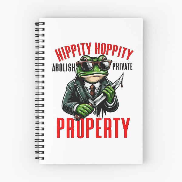 Item preview, Hippity Hoppity Abolish Private Property designed and sold by Empiredesigner3.