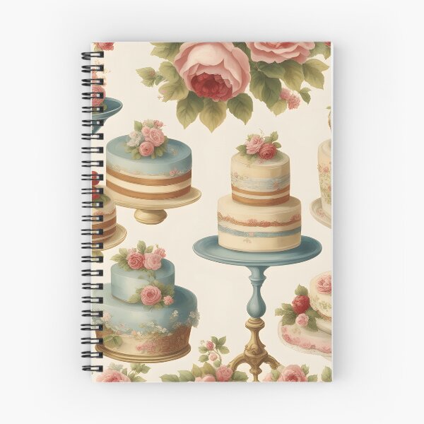 Item preview, Cakes painted in vintage style designed and sold by Working-Woman.