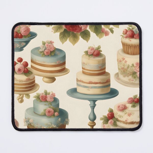 Item preview, Cakes painted in vintage style designed and sold by Working-Woman.